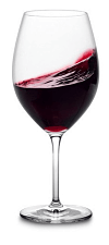 glass of langhe red wine